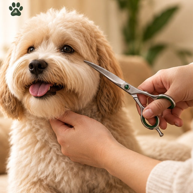 PAWRIQA Pro Pet Grooming Scissor Kit grooming