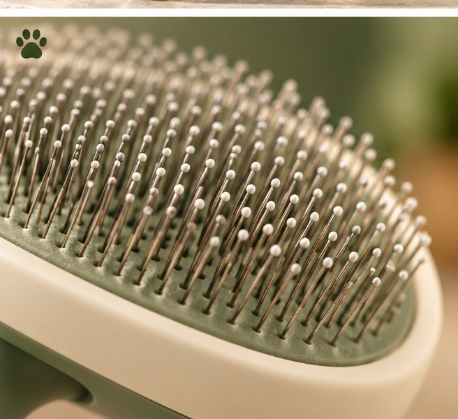 PAWRIQA Gentle Glide Brush pin detail