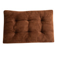 PAWRIQA CloudCushion tufted plush pet mat Coffee variant