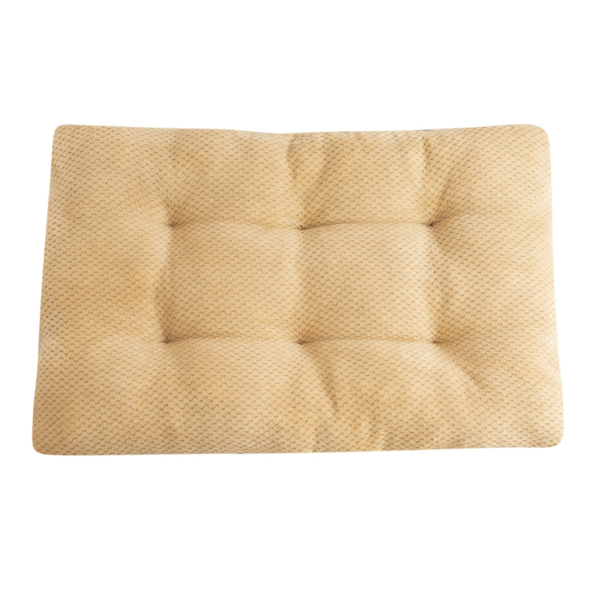 PAWRIQA CloudCushion tufted plush pet mat Khaki variant