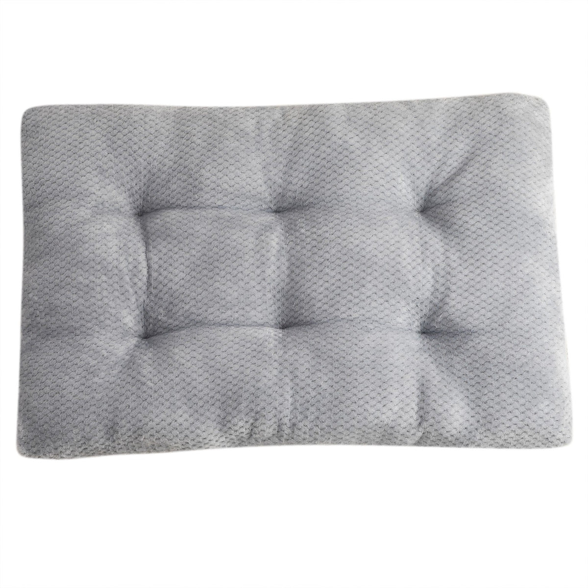 PAWRIQA CloudCushion tufted plush pet mat Light Gray variant