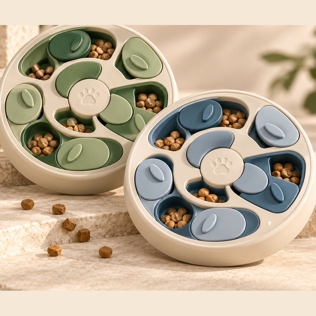 PAWRIQA interactive puzzle slow feeder alternate view