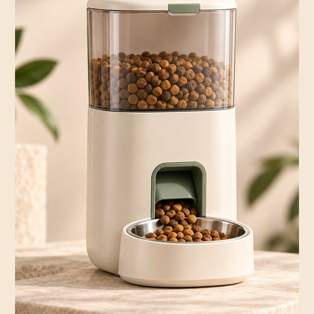 PAWRIQA Smart 3L automatic pet feeder alternate view
